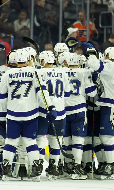 Cirelli scores in OT as Lightning beat Flyers 6-5